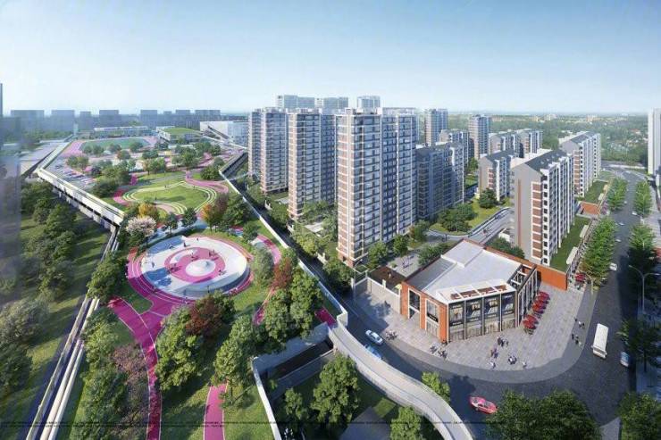 售楼中心-【招商奥体公园楼盘】潜力怎么样-楼盘评测bsports网页版年度聚焦 @合肥招商奥体公园(图3)